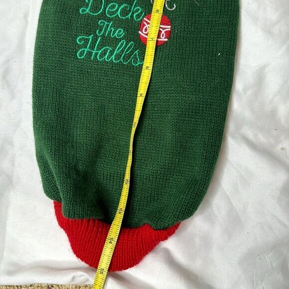 Ellen Degeneres ED “Deck The Halls” Dog Sweater. Size Medium. - Picture 10 of 10
